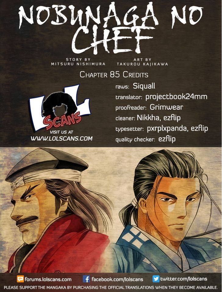 Nobunaga No Chef - Vol.8 Chapter 85