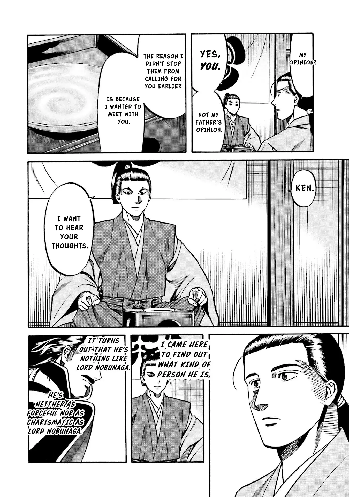 Nobunaga No Chef - Chapter 135: Nobunaga's Will