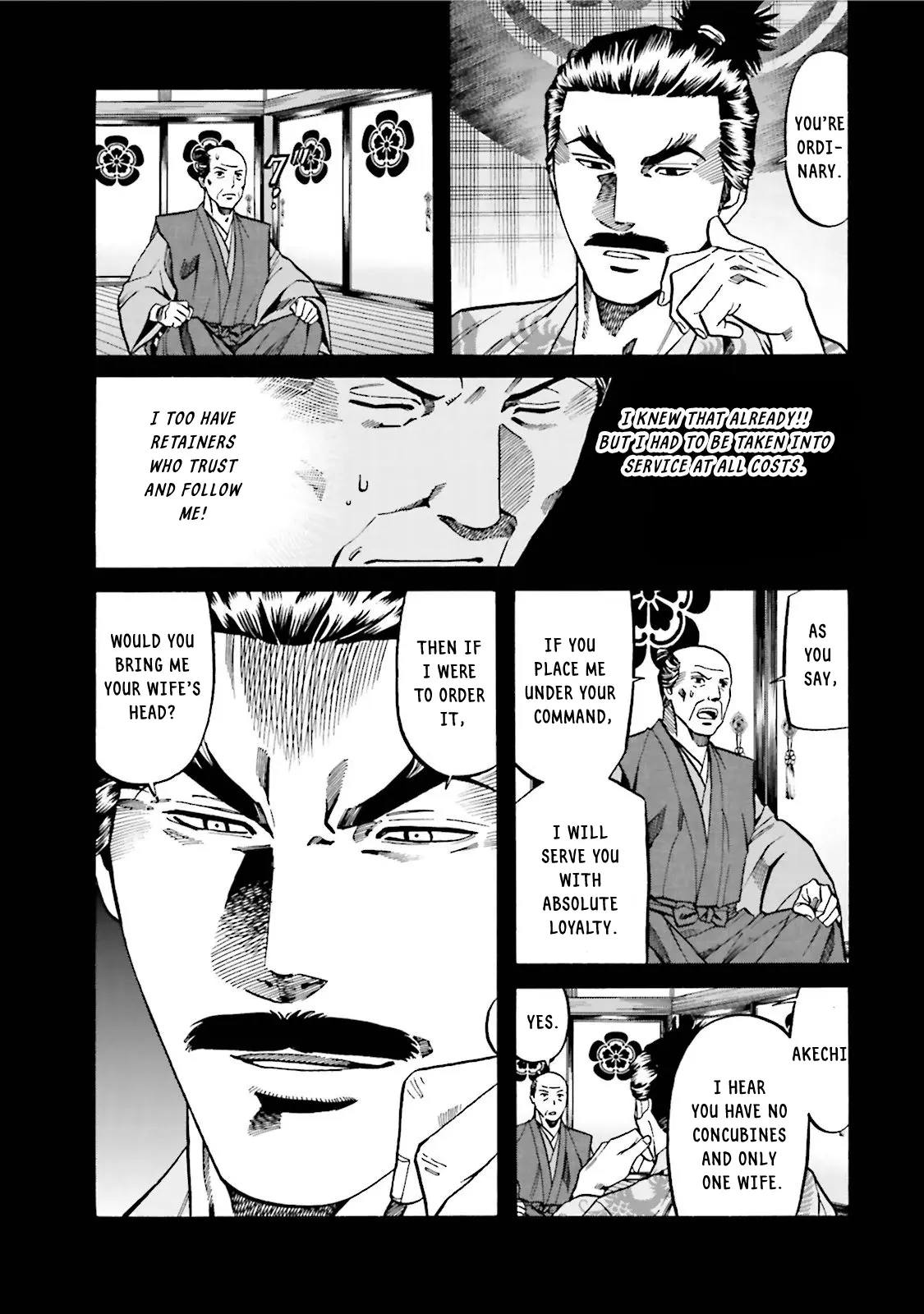 Nobunaga No Chef - Chapter 119: Mitsuhide's Unease