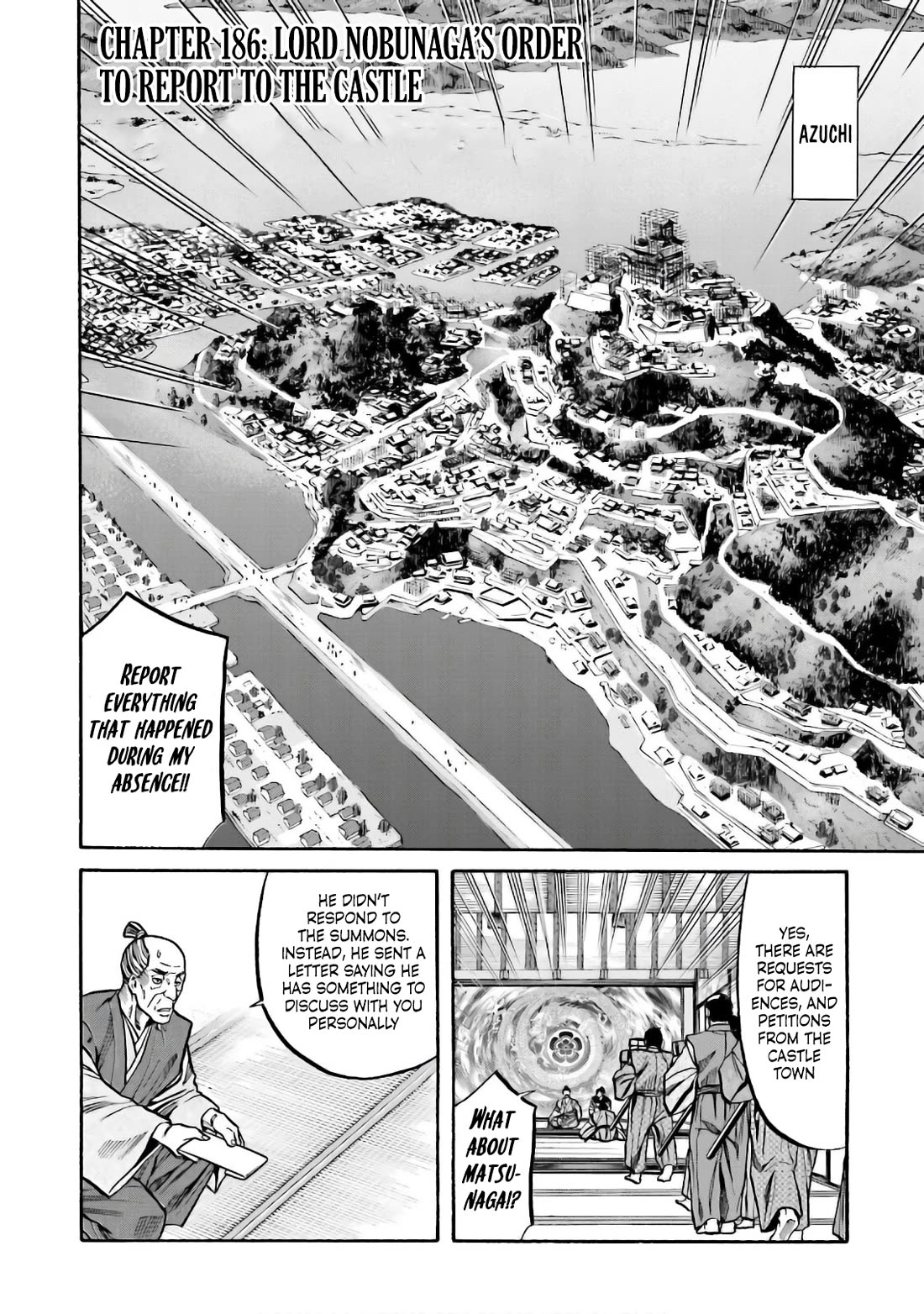 Nobunaga No Chef - Chapter 186: Nobunaga's Order To Report To The Castle