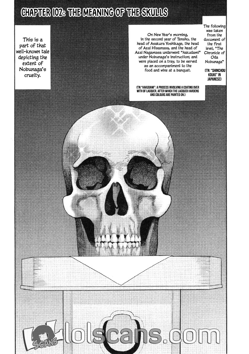 Nobunaga No Chef - Chapter 102: The Meaning Of The Skulls