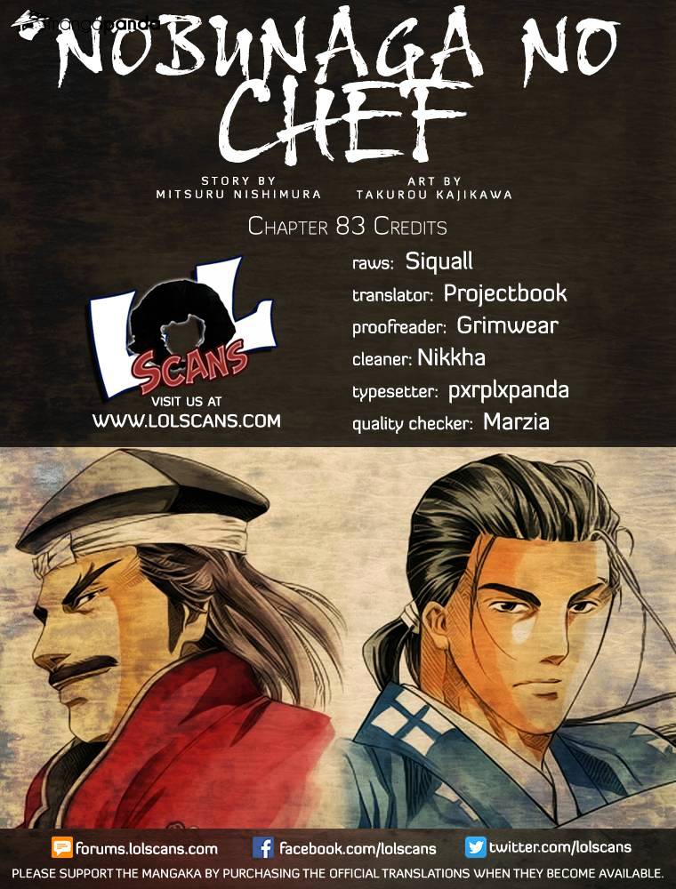 Nobunaga No Chef - Chapter 83