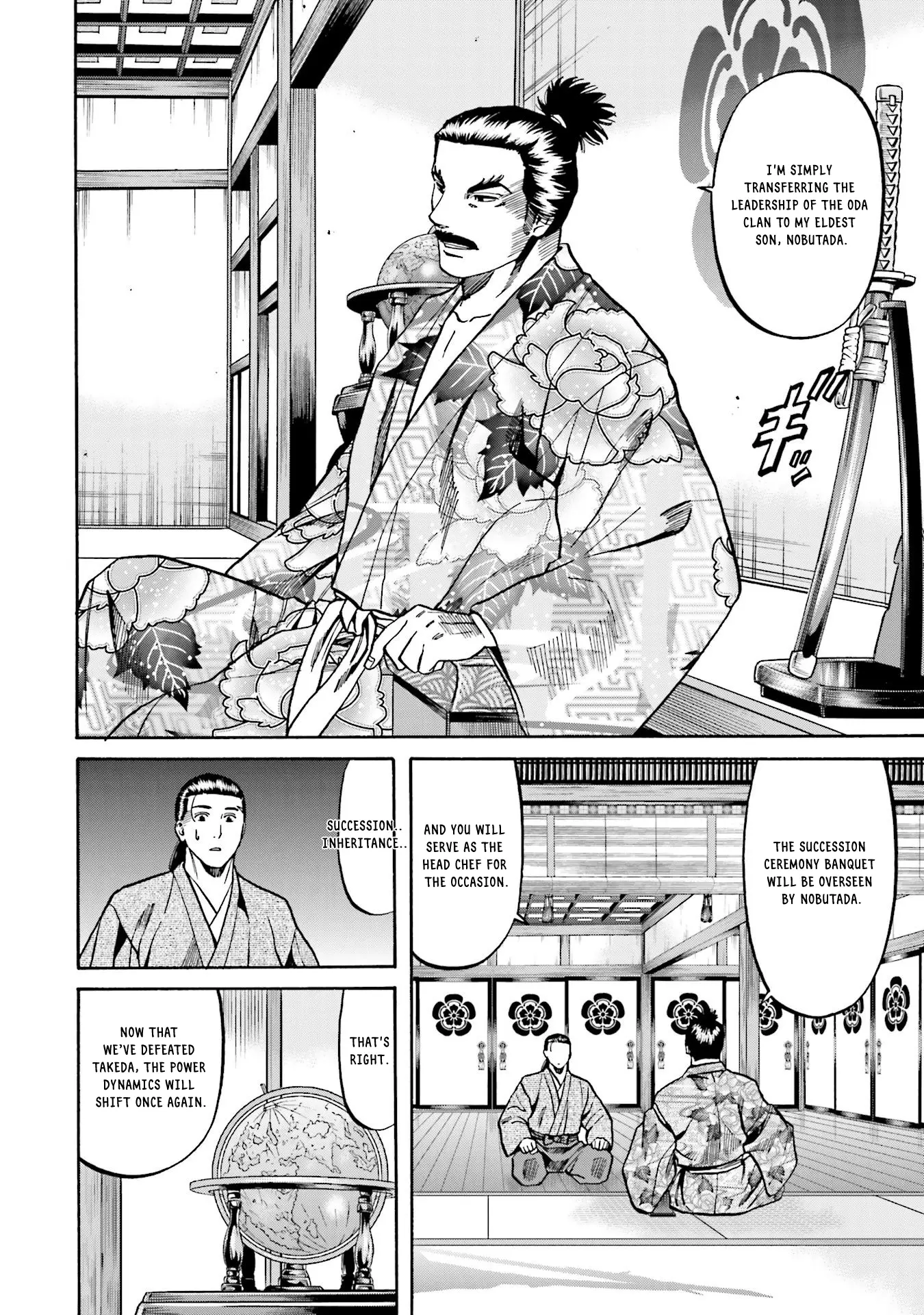 Nobunaga No Chef - Chapter 134: The Aformentioned Son