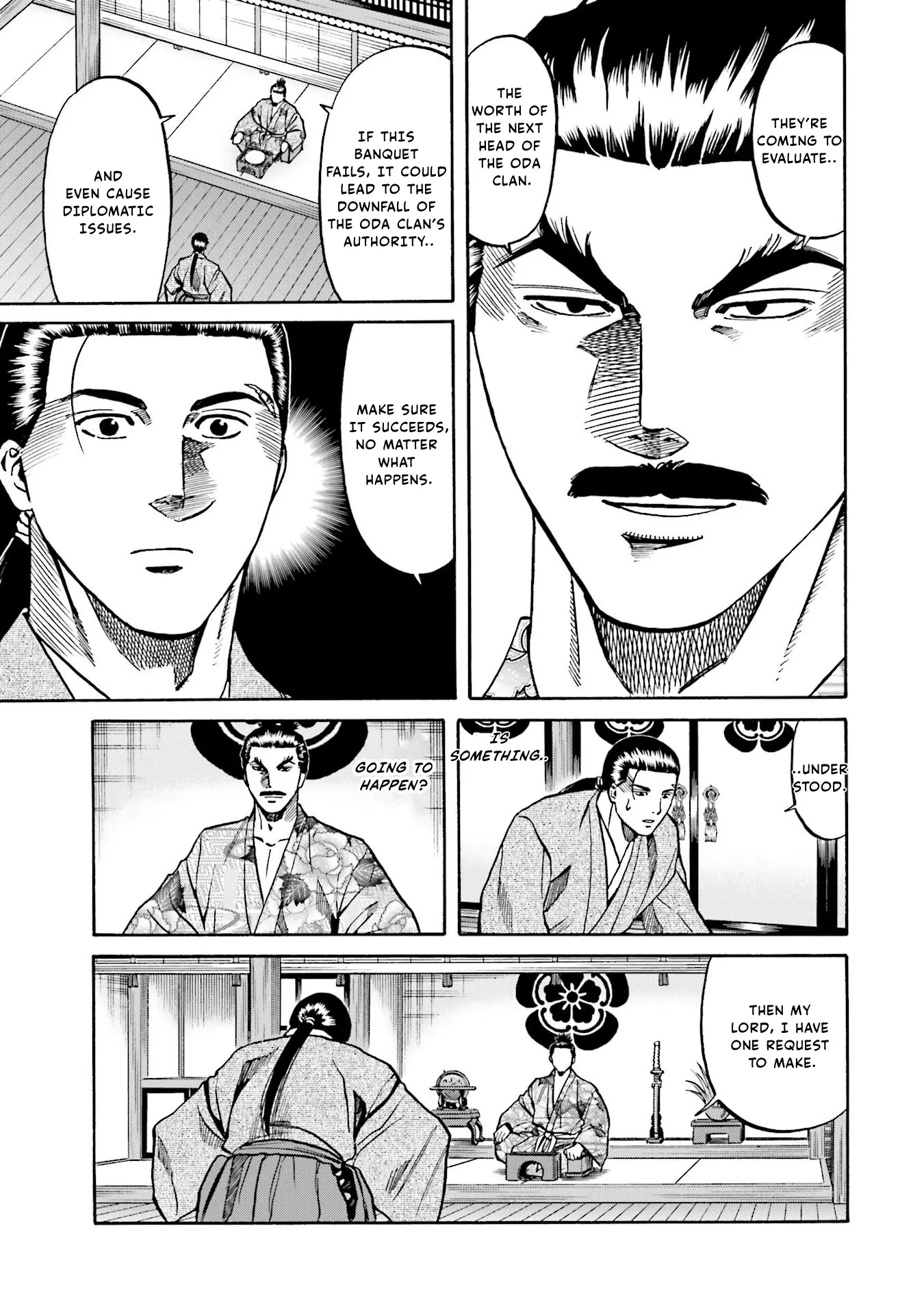 Nobunaga No Chef - Chapter 134: The Aformentioned Son