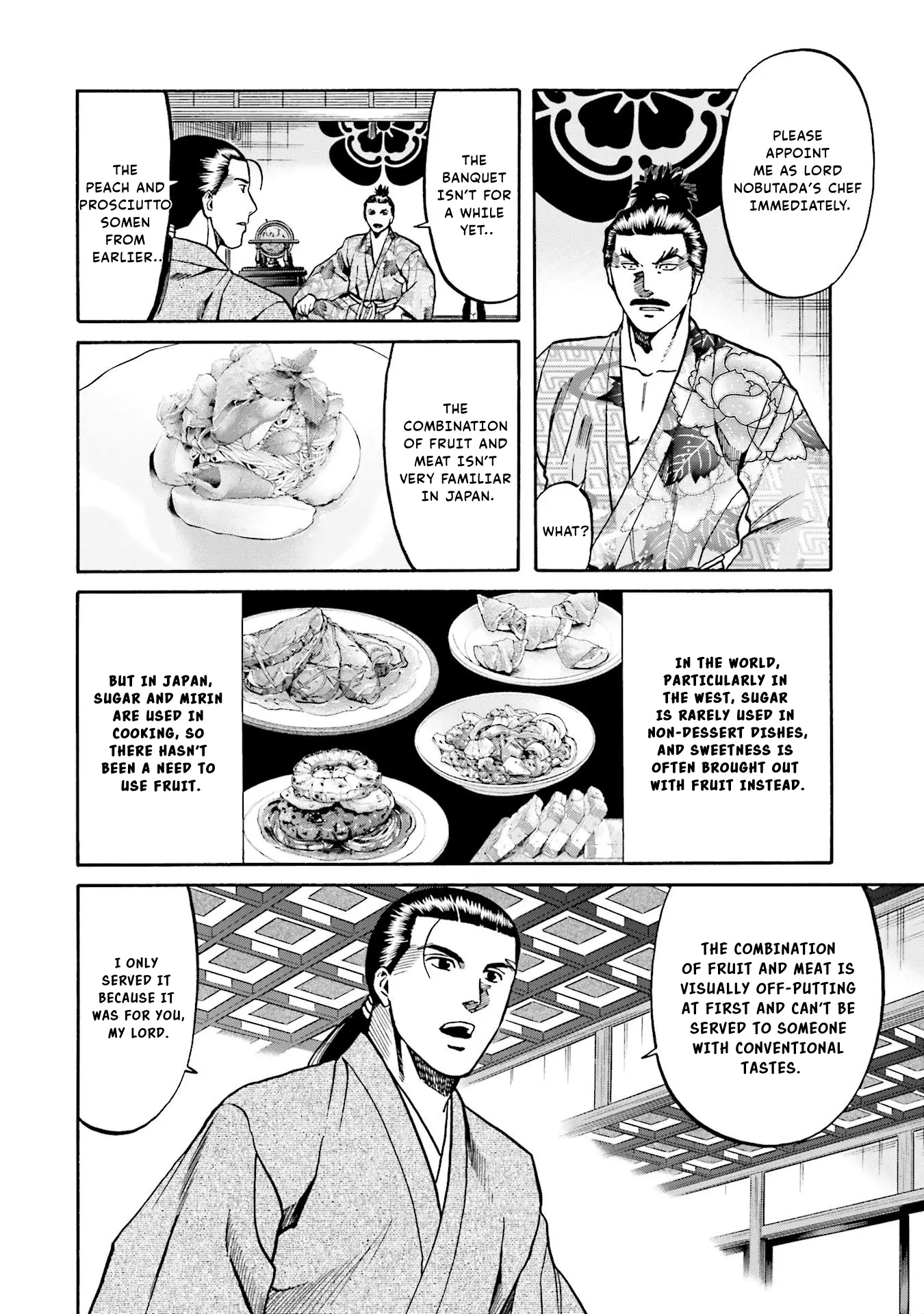 Nobunaga No Chef - Chapter 134: The Aformentioned Son