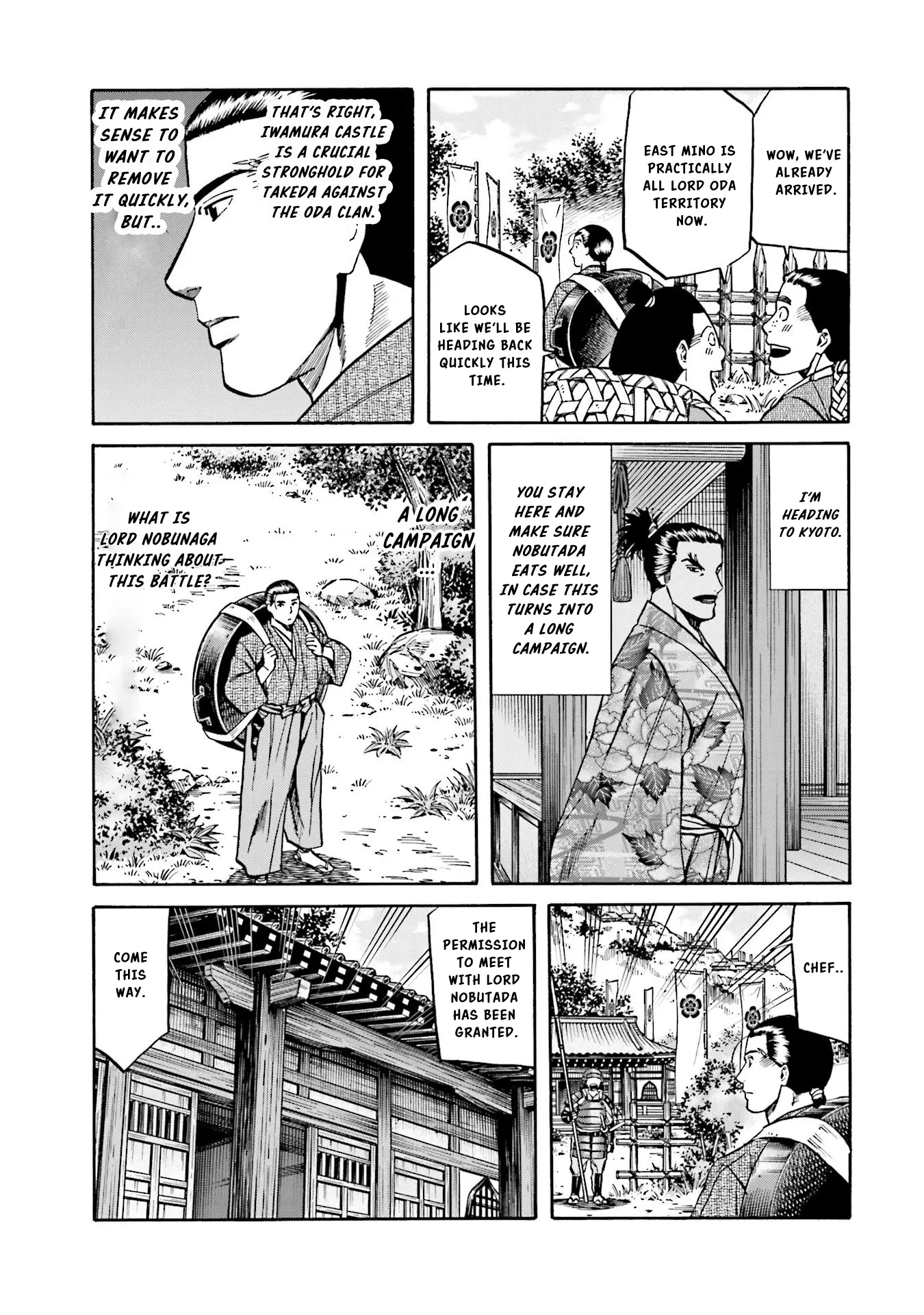 Nobunaga No Chef - Chapter 134: The Aformentioned Son