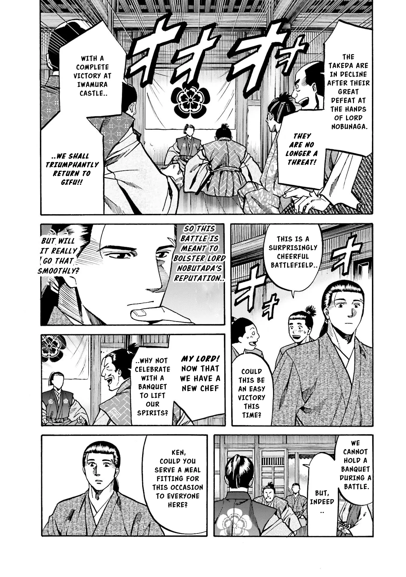 Nobunaga No Chef - Chapter 134: The Aformentioned Son