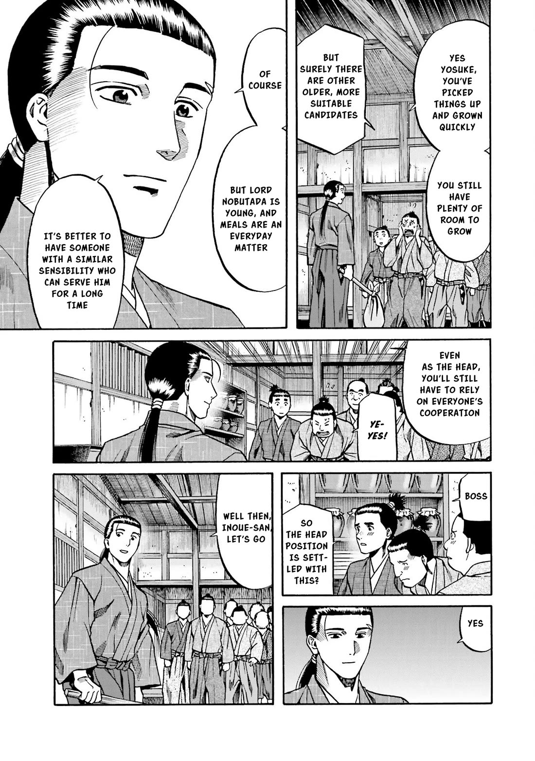 Nobunaga No Chef - Chapter 143: Hachiko's Message