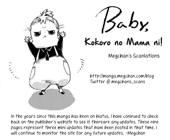 Baby, Kokoro No Mama Ni! - Chapter 26.1: Extras 1-3