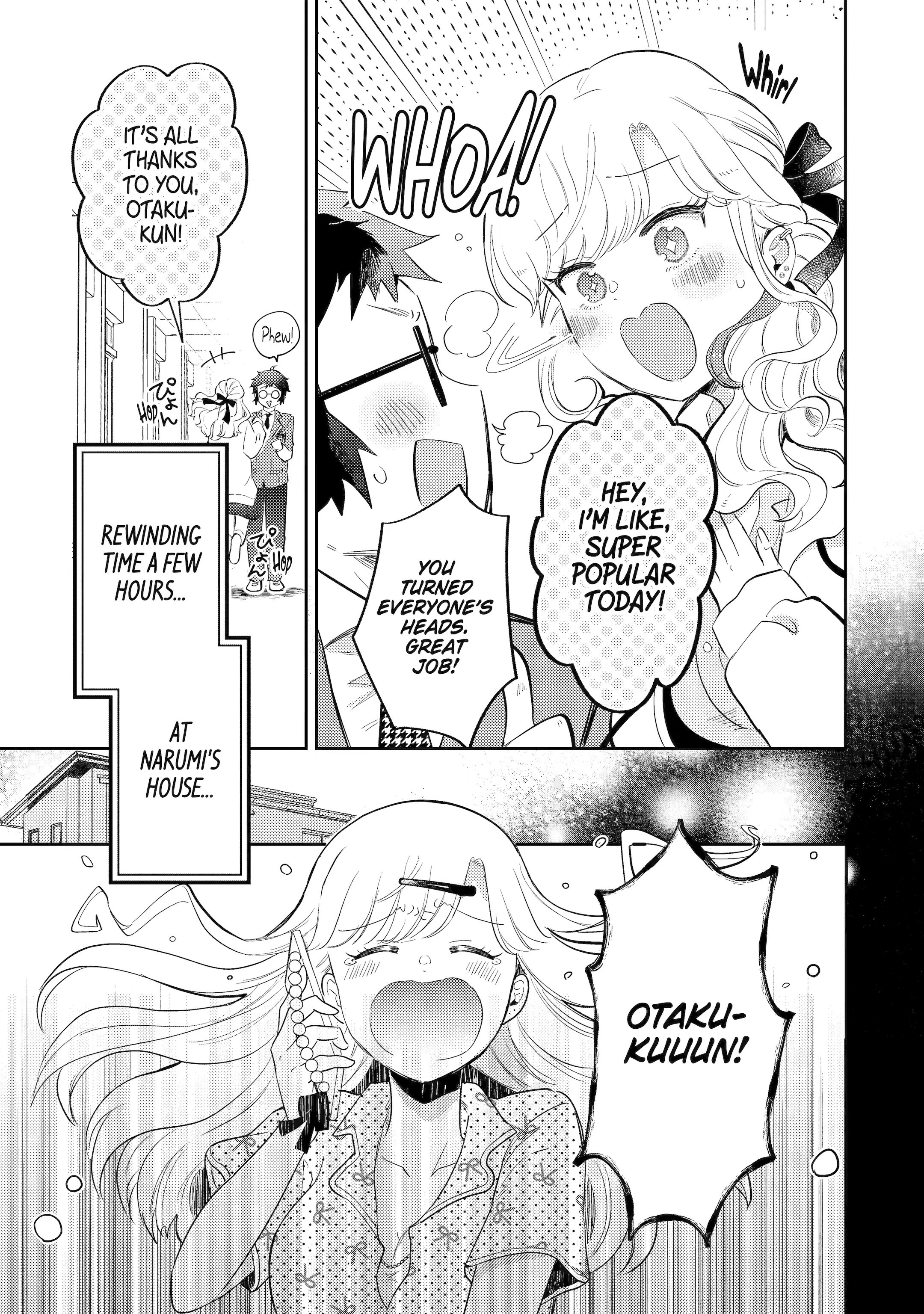 Otaku-Kun Who's Kind To Gyaru - Chapter 2.3