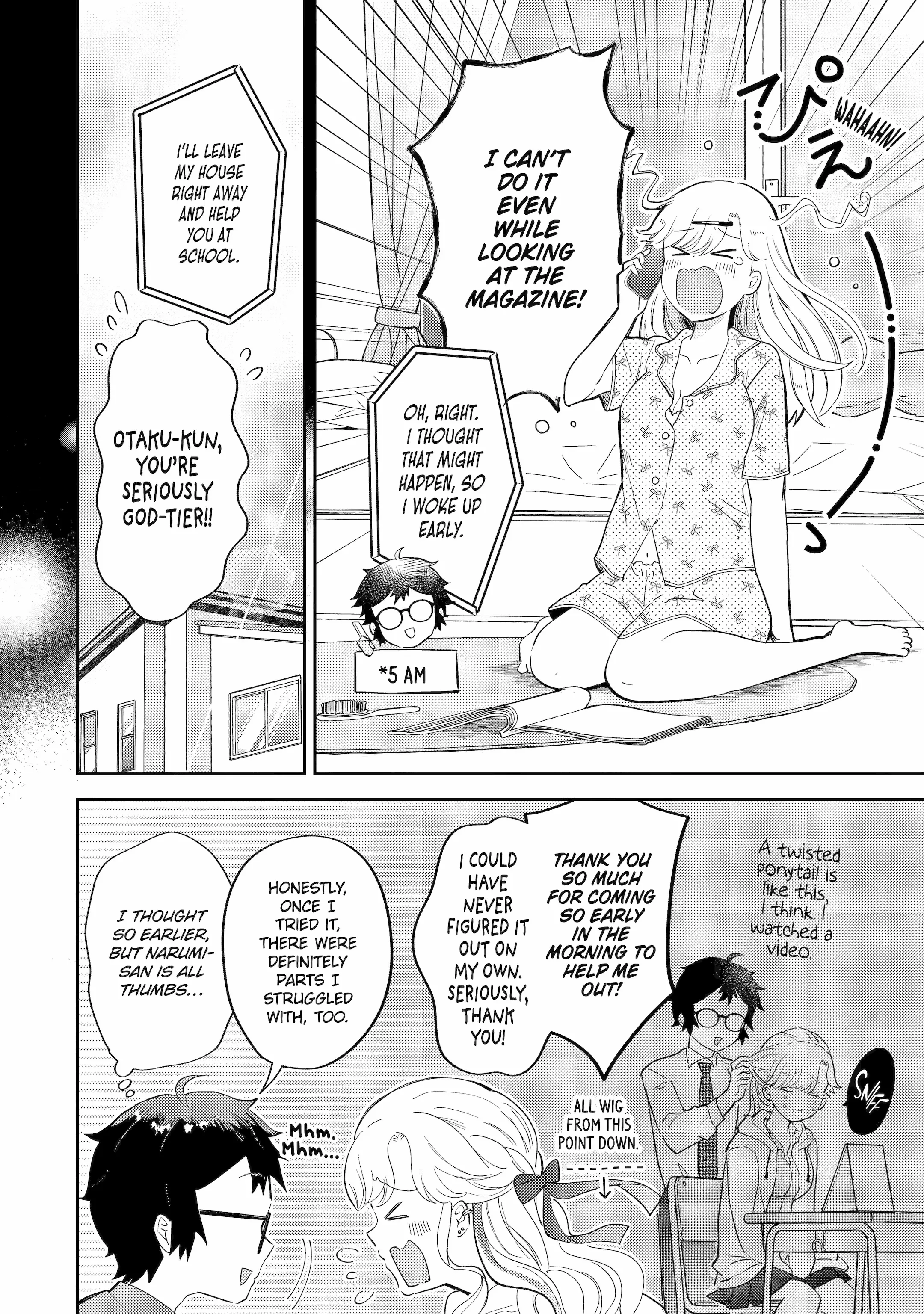 Otaku-Kun Who's Kind To Gyaru - Chapter 2.3