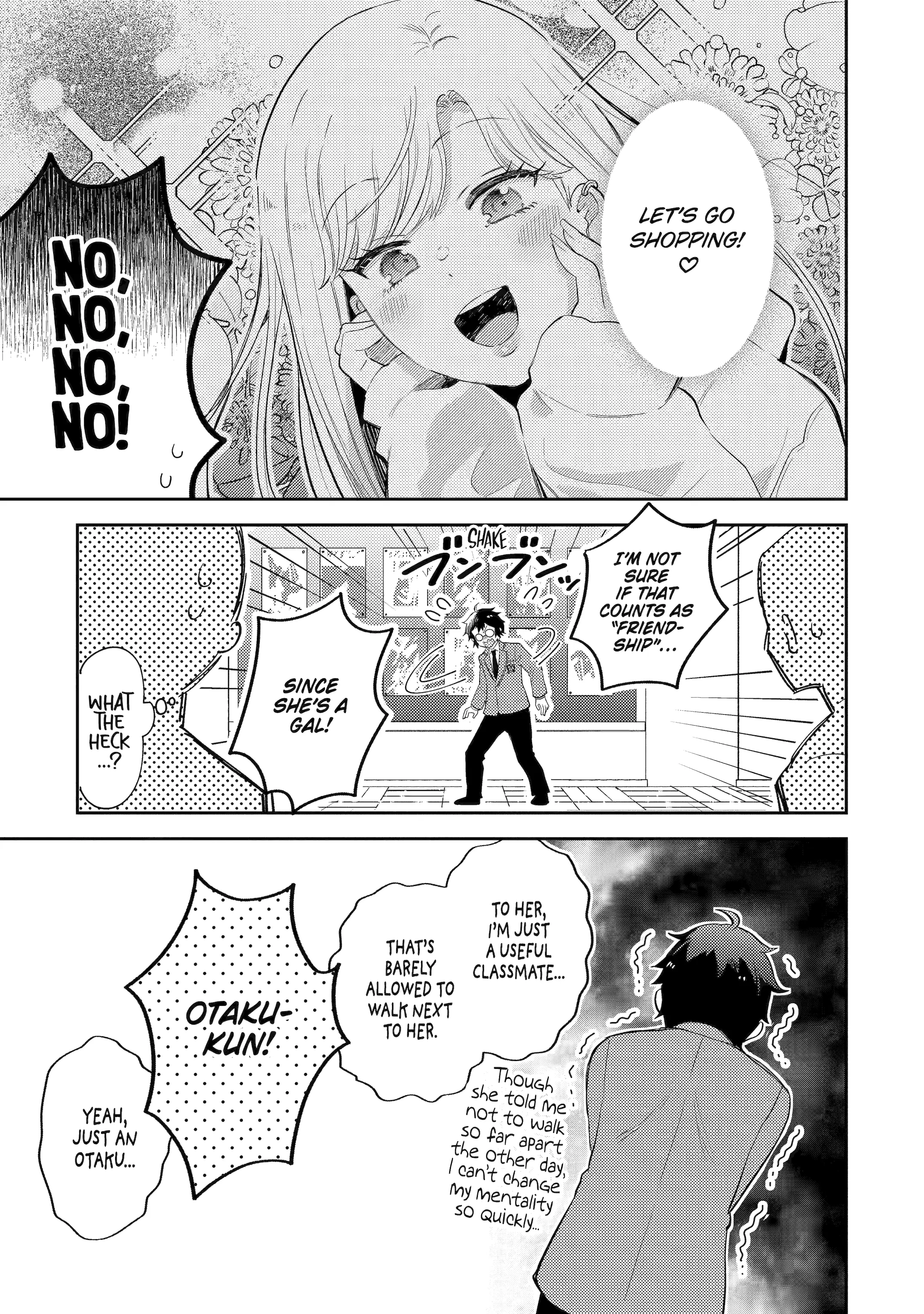 Otaku-Kun Who's Kind To Gyaru - Chapter 3.1