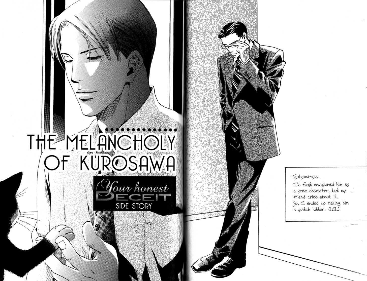 Kimi No Tsuku Uso To Hontou - Vol.2 Chapter 7.5 : The Melancholy Of Kurosawa  The Prosecutor And The Crush  The C...