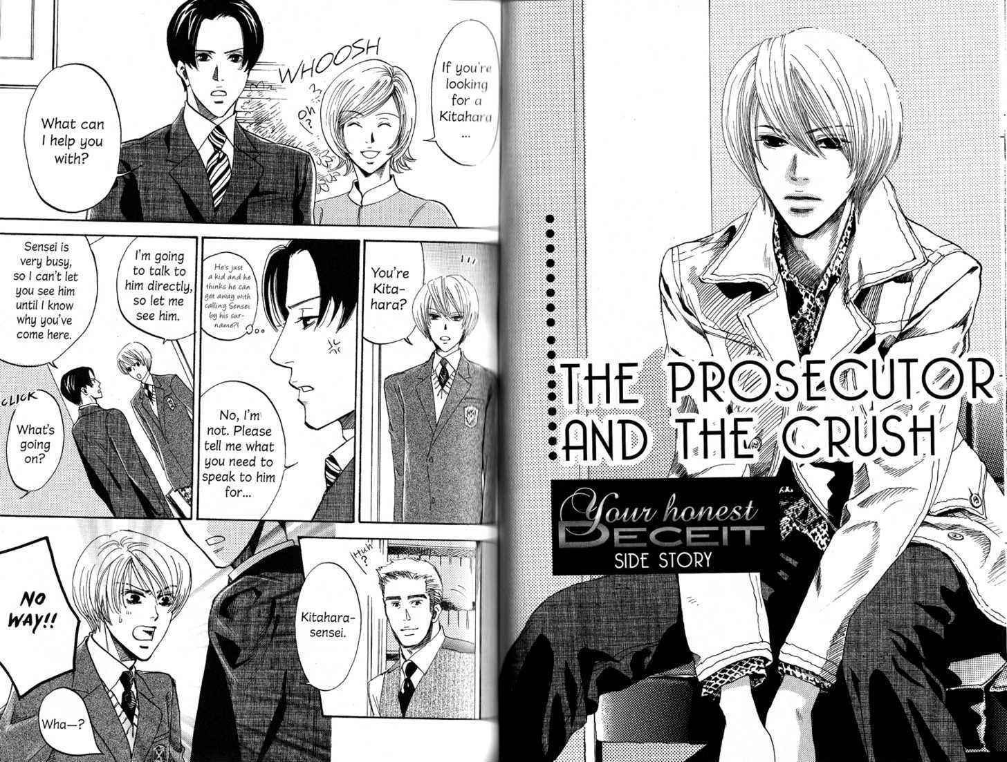 Kimi No Tsuku Uso To Hontou - Vol.2 Chapter 7.5 : The Melancholy Of Kurosawa  The Prosecutor And The Crush  The C...