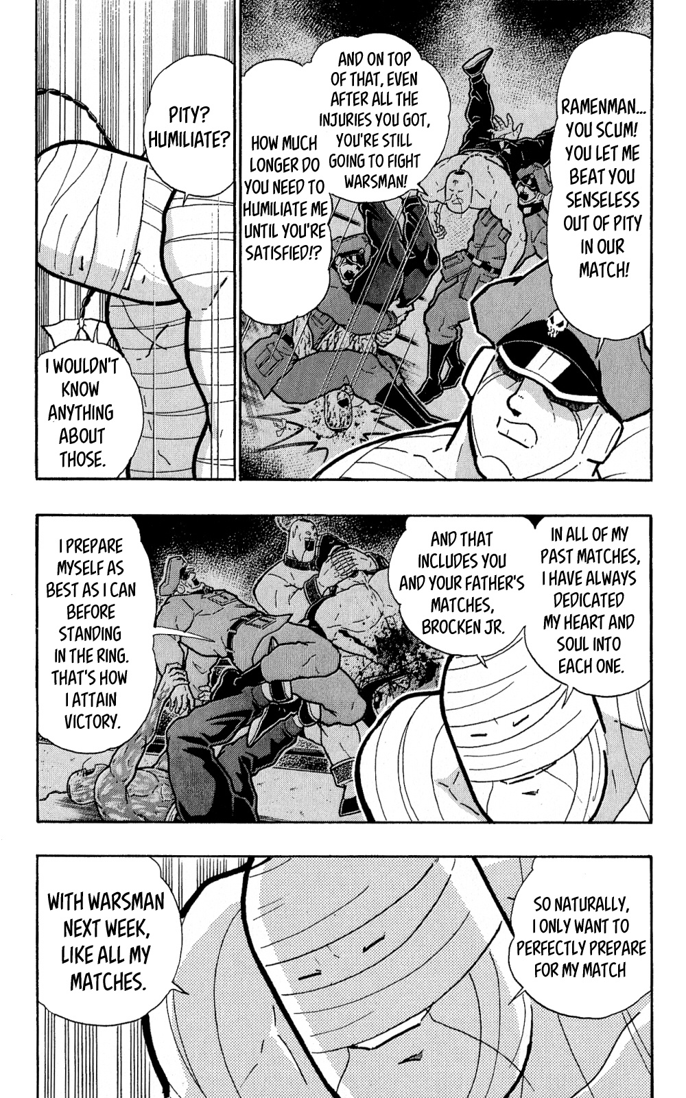 Kinnikuman One Shot Collection (2011-2014) - Vol.1 Chapter 5: Ramenman & Brocken Jr. - Beyond Love And Hate