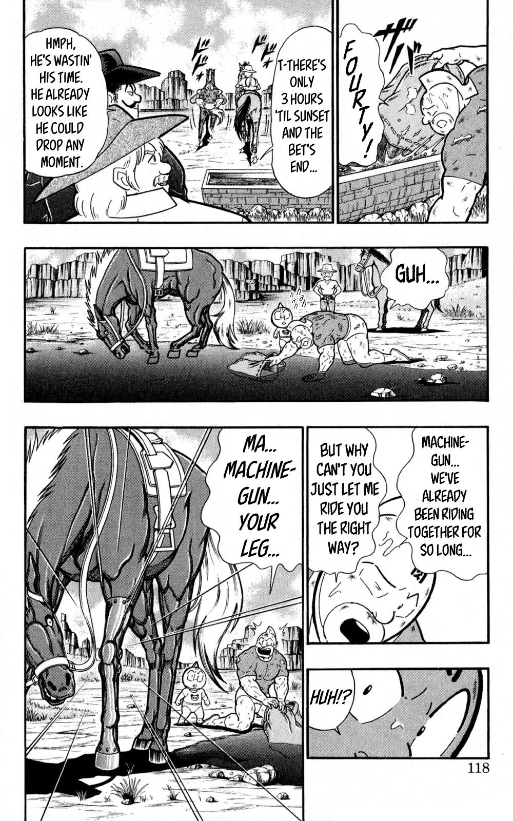 Kinnikuman One Shot Collection (2011-2014) - Vol.1 Chapter 3: The Machineguns' Three Day Gap (Texas's "Machinegun"! & The Start Of A Legend)