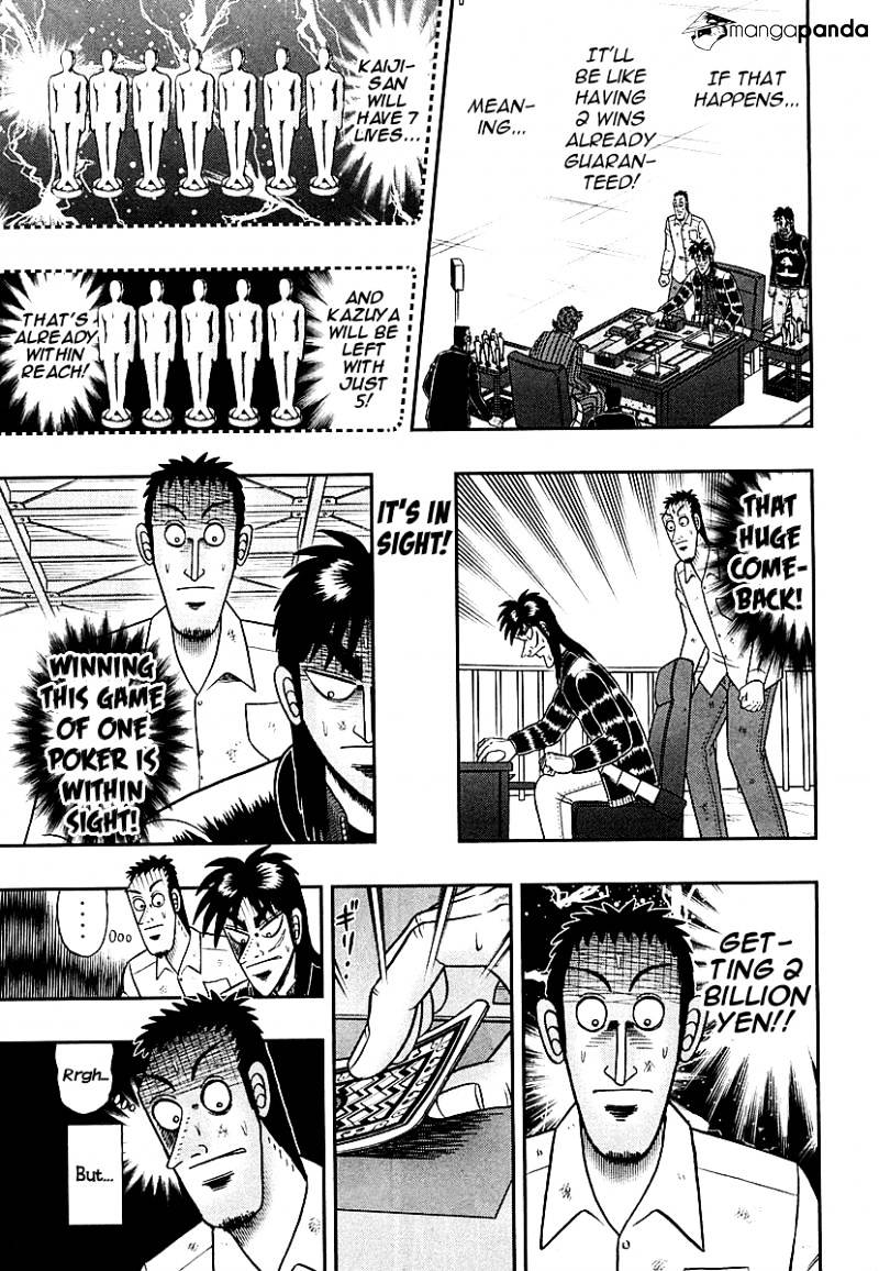 Tobaku Datenroku Kaiji: Kazuyahen - Chapter 114