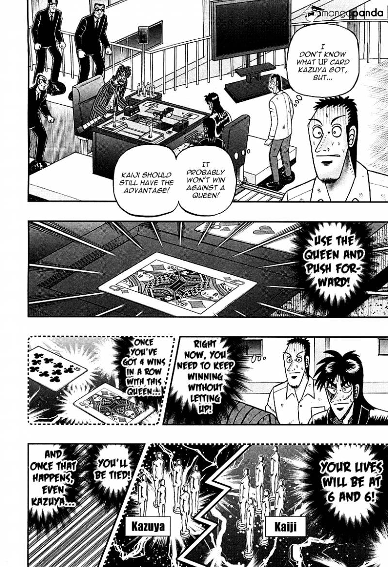 Tobaku Datenroku Kaiji: Kazuyahen - Chapter 114