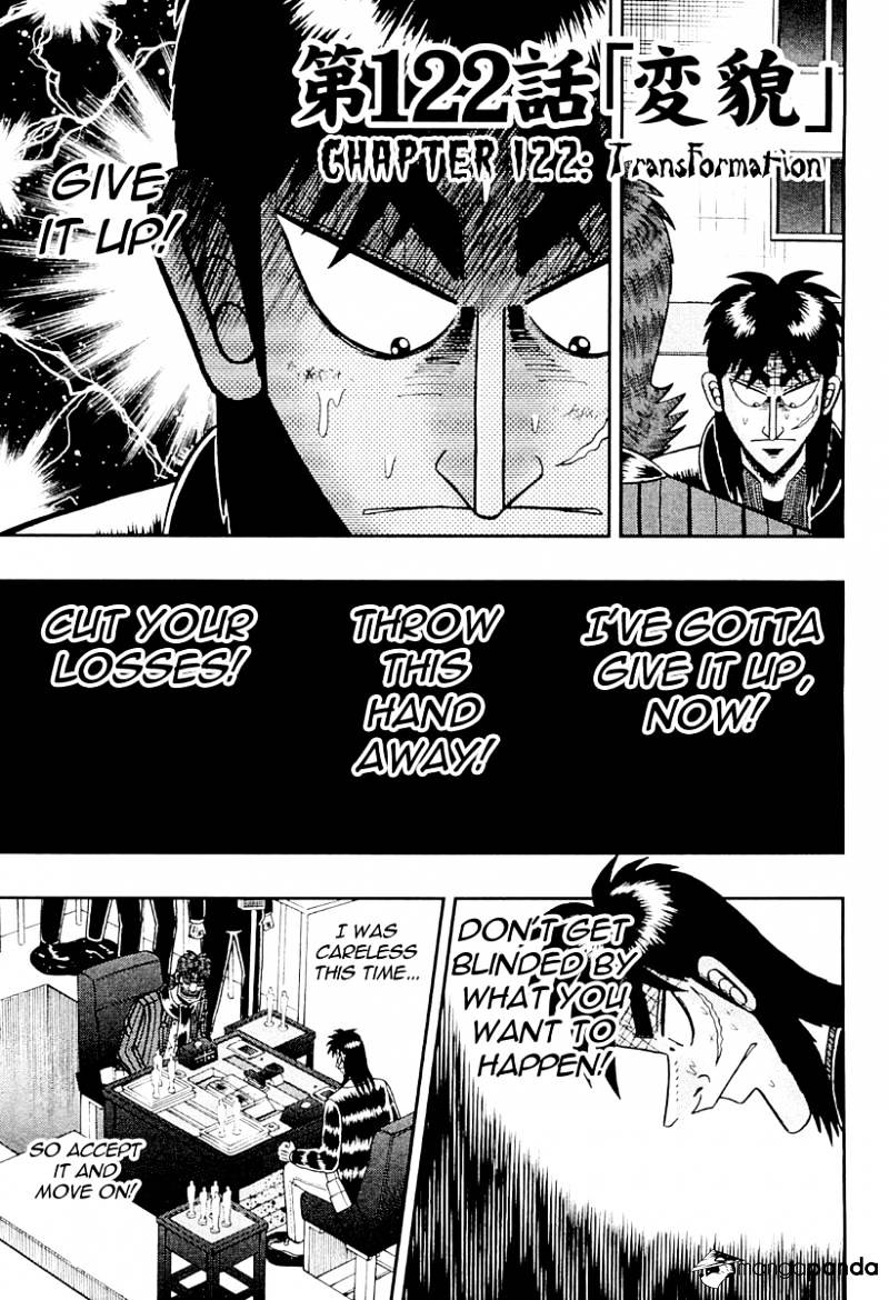 Tobaku Datenroku Kaiji: Kazuyahen - Chapter 122