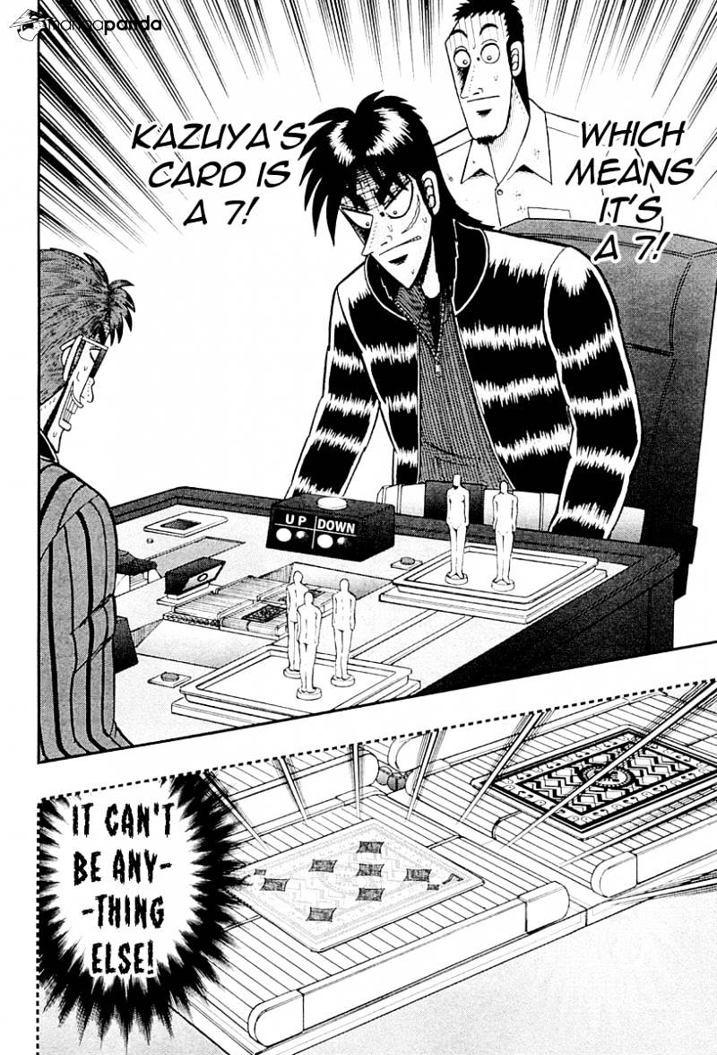 Tobaku Datenroku Kaiji: Kazuyahen - Chapter 122