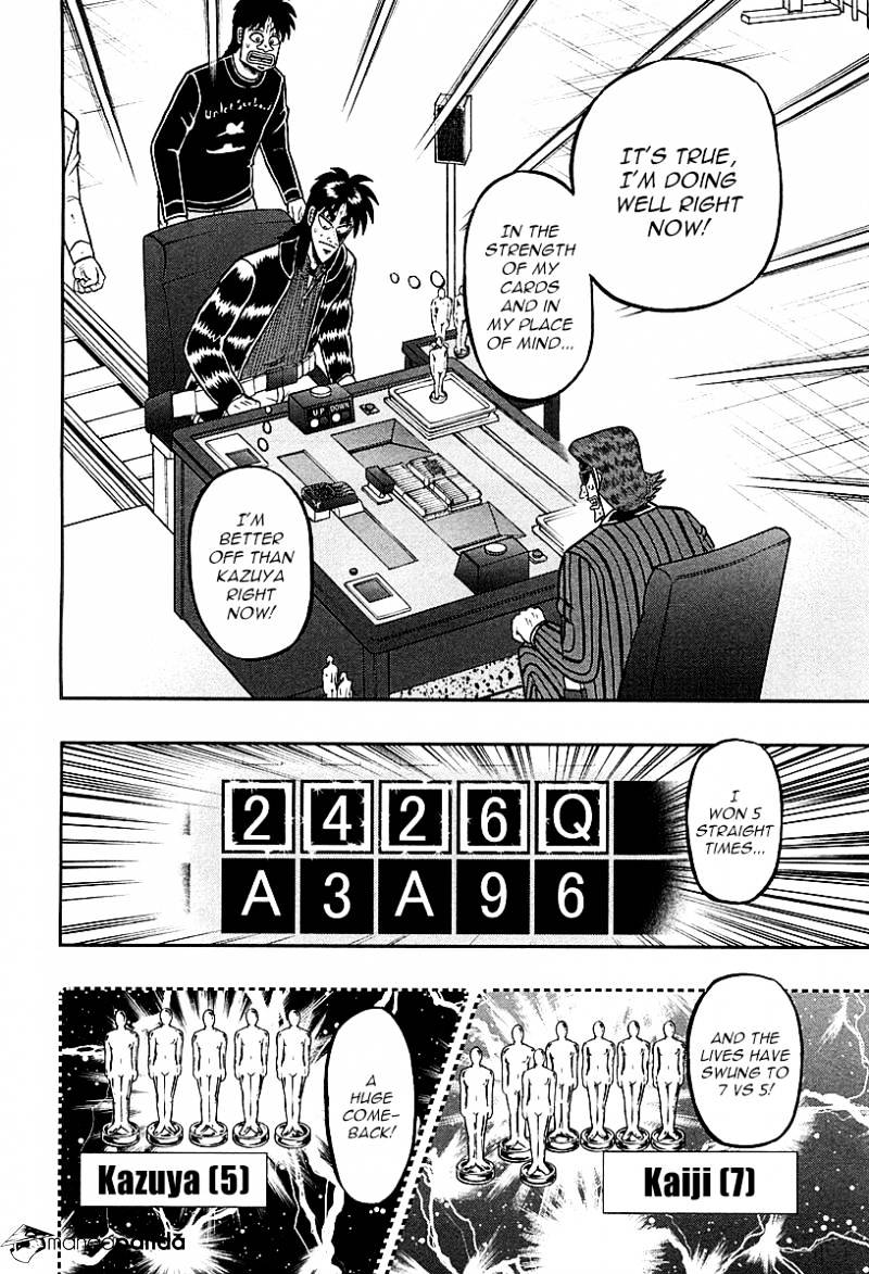 Tobaku Datenroku Kaiji: Kazuyahen - Chapter 118