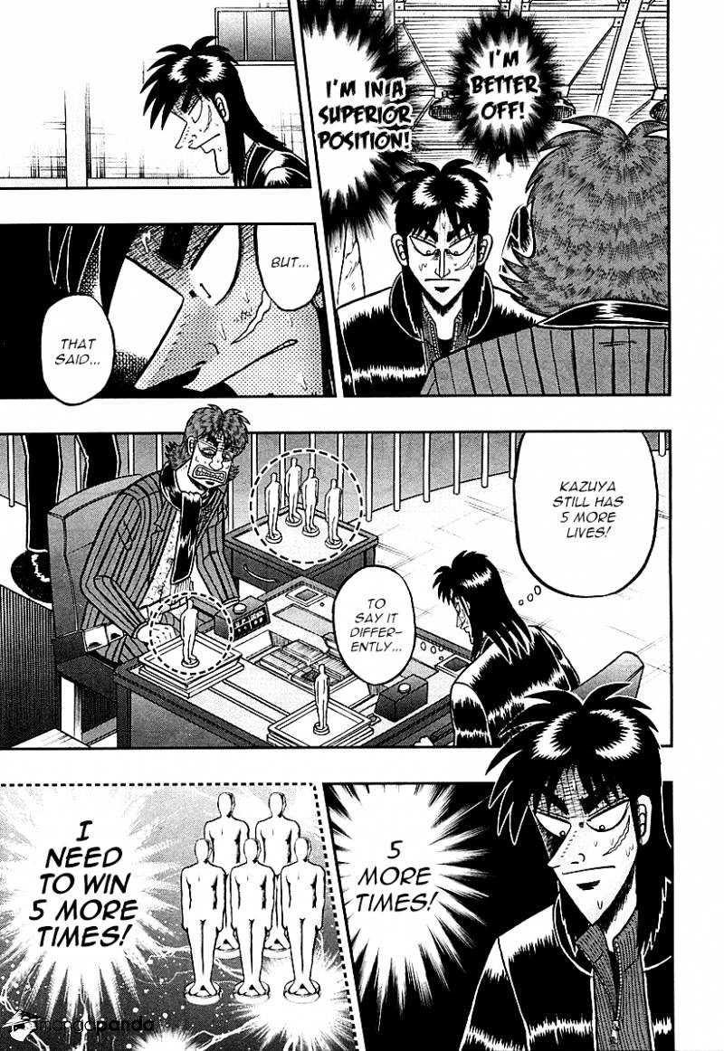 Tobaku Datenroku Kaiji: Kazuyahen - Chapter 118