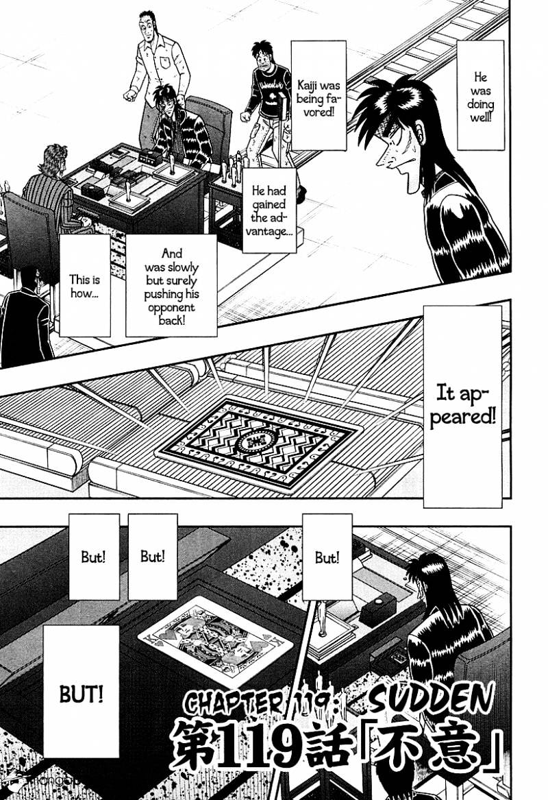 Tobaku Datenroku Kaiji: Kazuyahen - Chapter 119