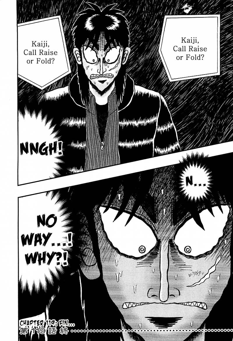 Tobaku Datenroku Kaiji: Kazuyahen - Chapter 119