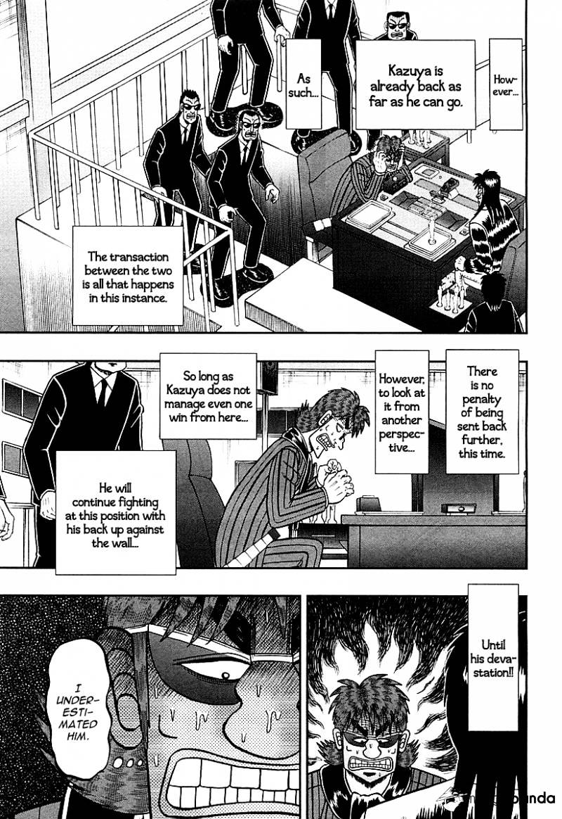 Tobaku Datenroku Kaiji: Kazuyahen - Chapter 116