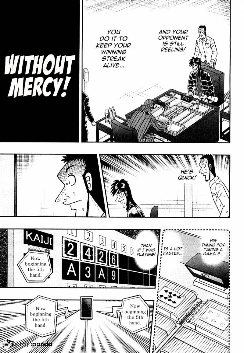 Tobaku Datenroku Kaiji: Kazuyahen - Chapter 116