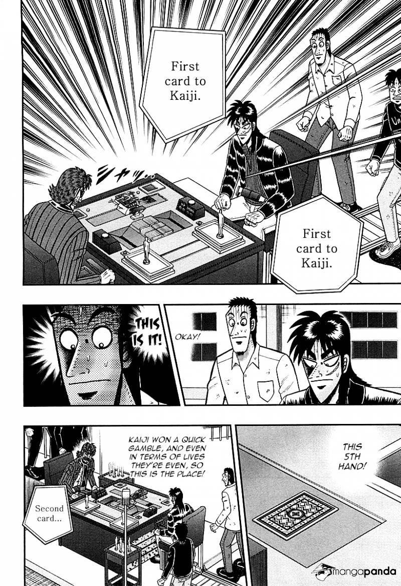 Tobaku Datenroku Kaiji: Kazuyahen - Chapter 116