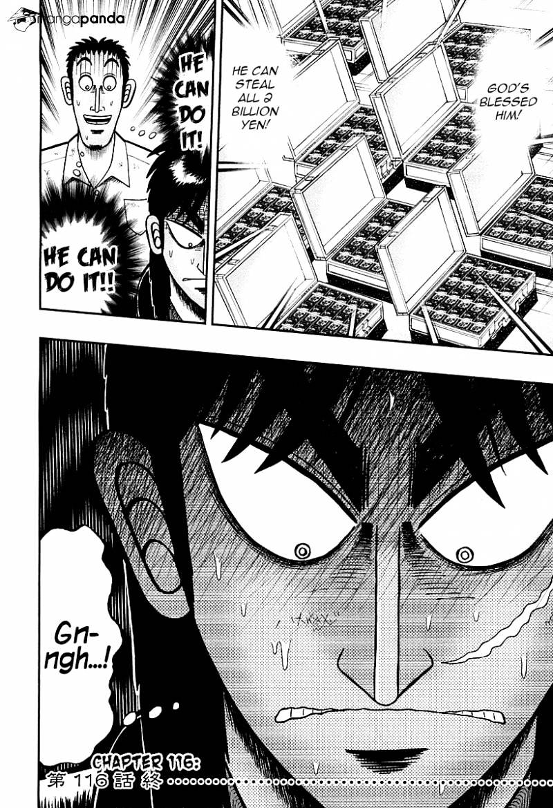 Tobaku Datenroku Kaiji: Kazuyahen - Chapter 116