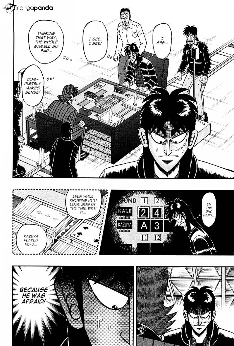 Tobaku Datenroku Kaiji: Kazuyahen - Chapter 113