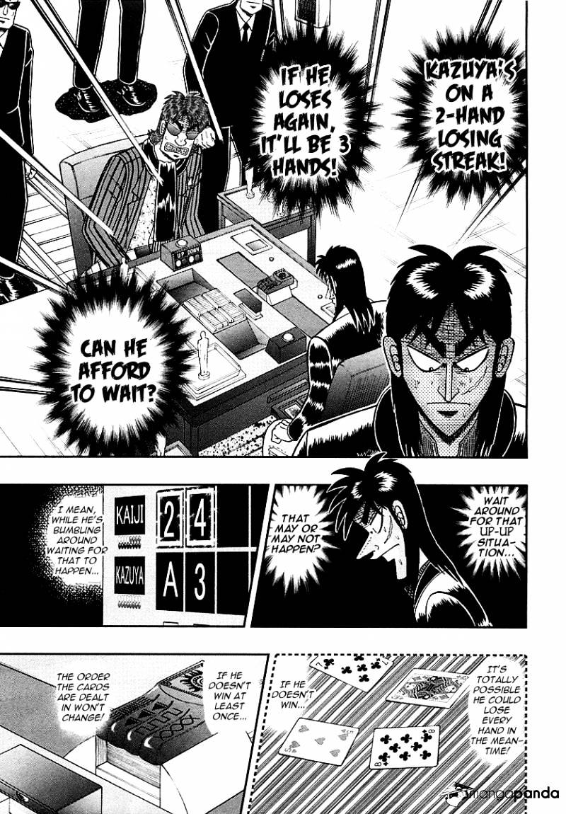 Tobaku Datenroku Kaiji: Kazuyahen - Chapter 113