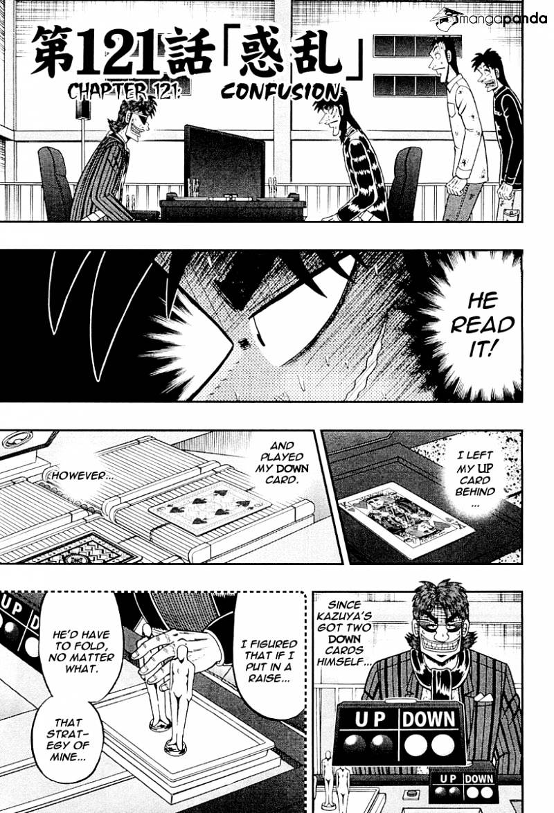 Tobaku Datenroku Kaiji: Kazuyahen - Chapter 121