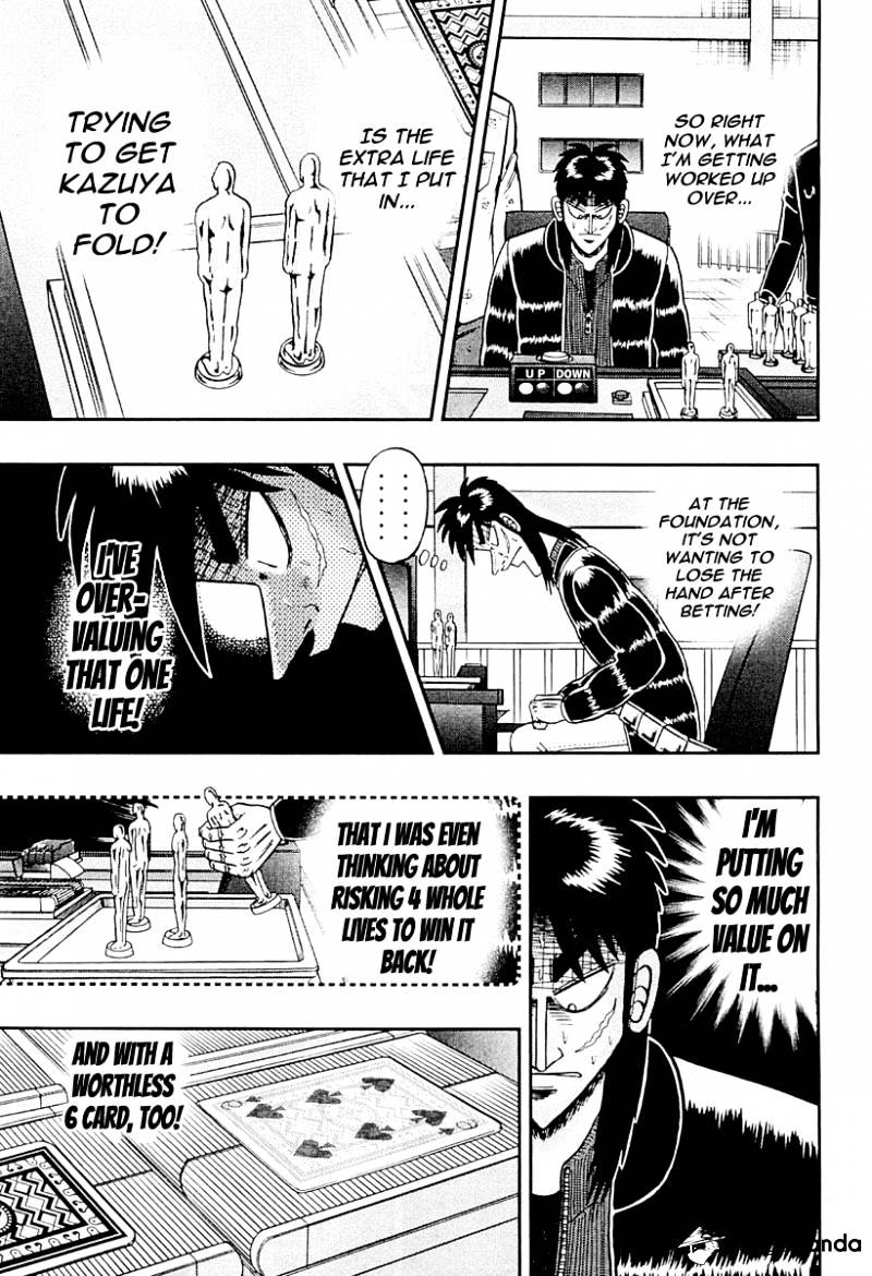 Tobaku Datenroku Kaiji: Kazuyahen - Chapter 121