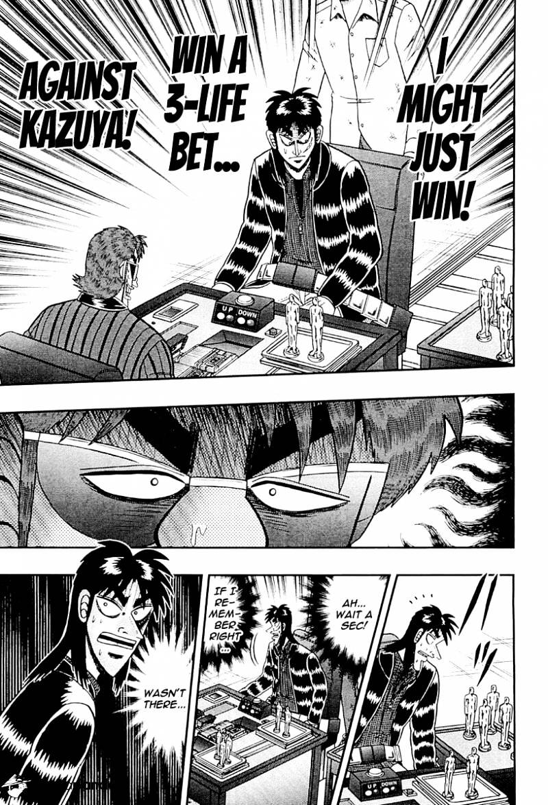 Tobaku Datenroku Kaiji: Kazuyahen - Chapter 121