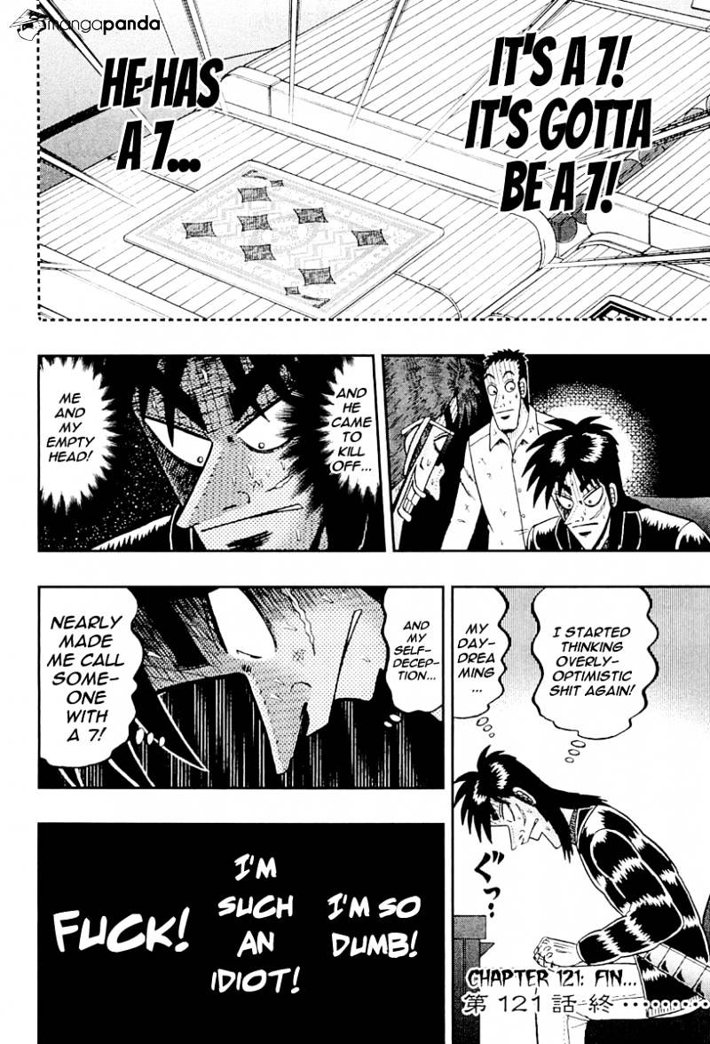 Tobaku Datenroku Kaiji: Kazuyahen - Chapter 121