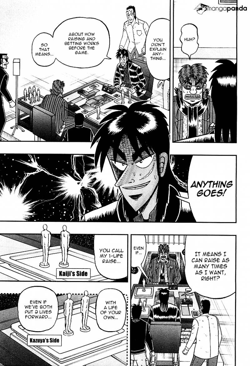 Tobaku Datenroku Kaiji: Kazuyahen - Chapter 115