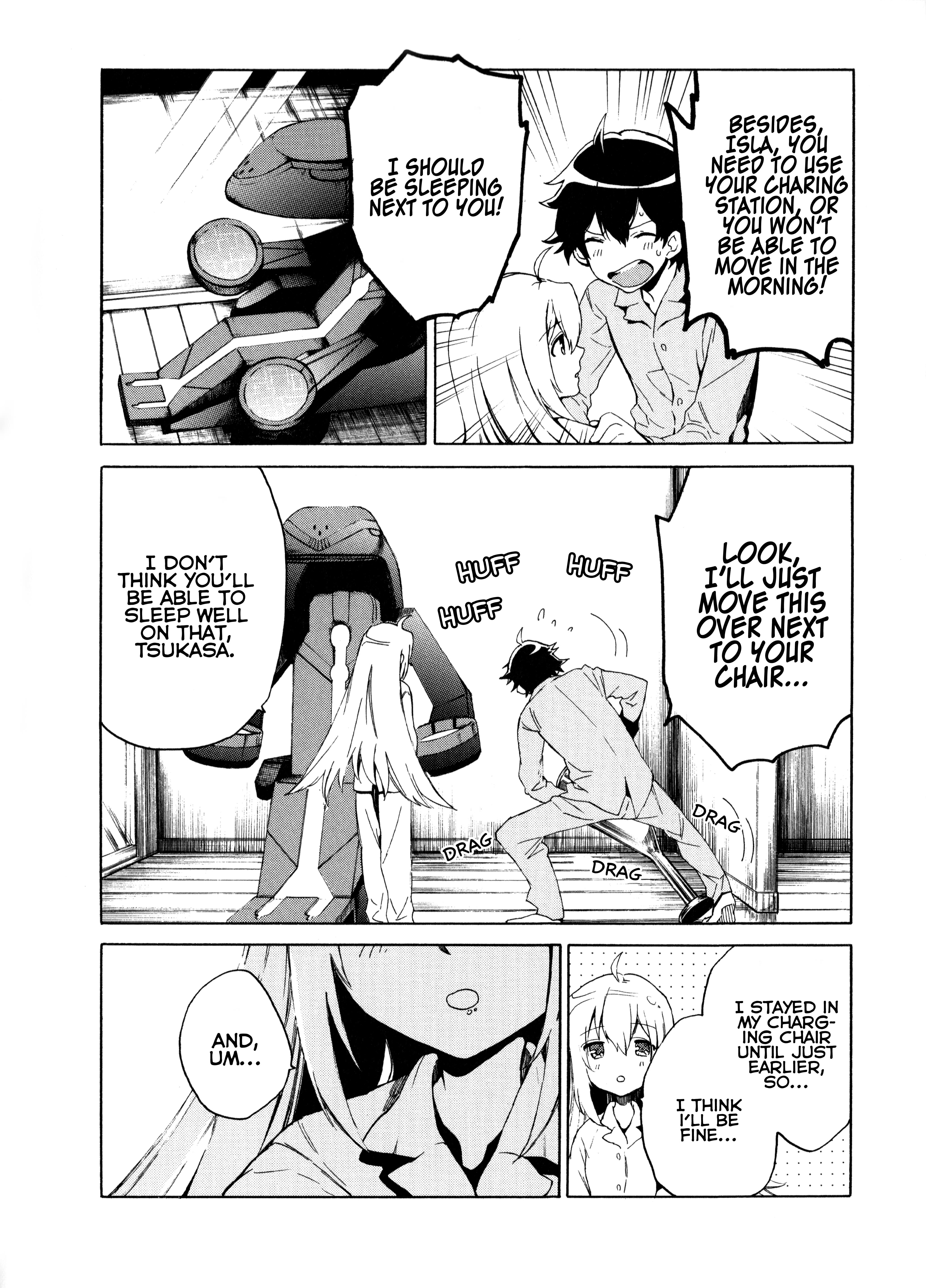 Plastic Memories Mini Comic Anthology - Vol.2 Chapter 8: Nervously Together