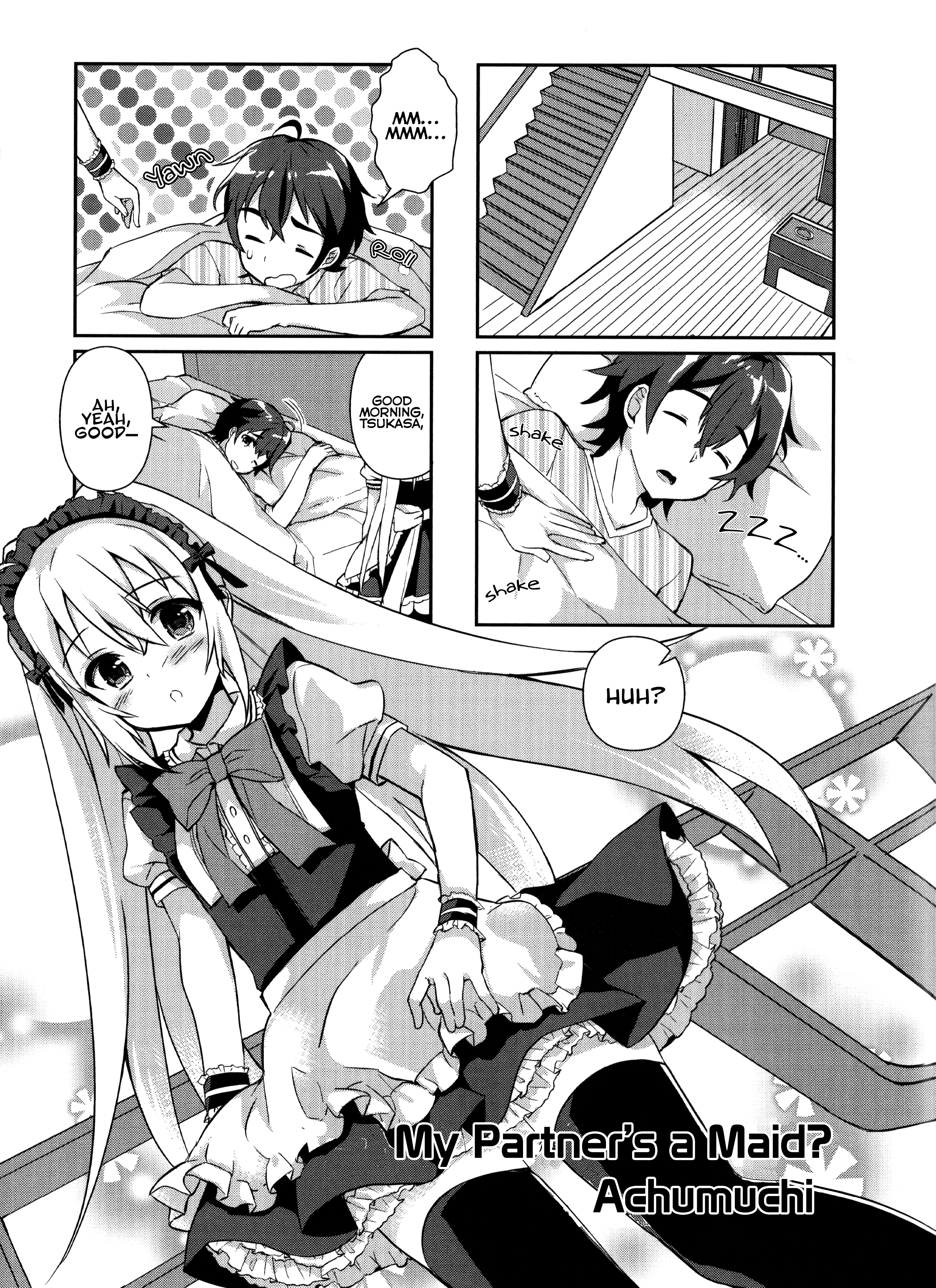 Plastic Memories Mini Comic Anthology - Vol.1 Chapter 4: My Partner's A Maid?