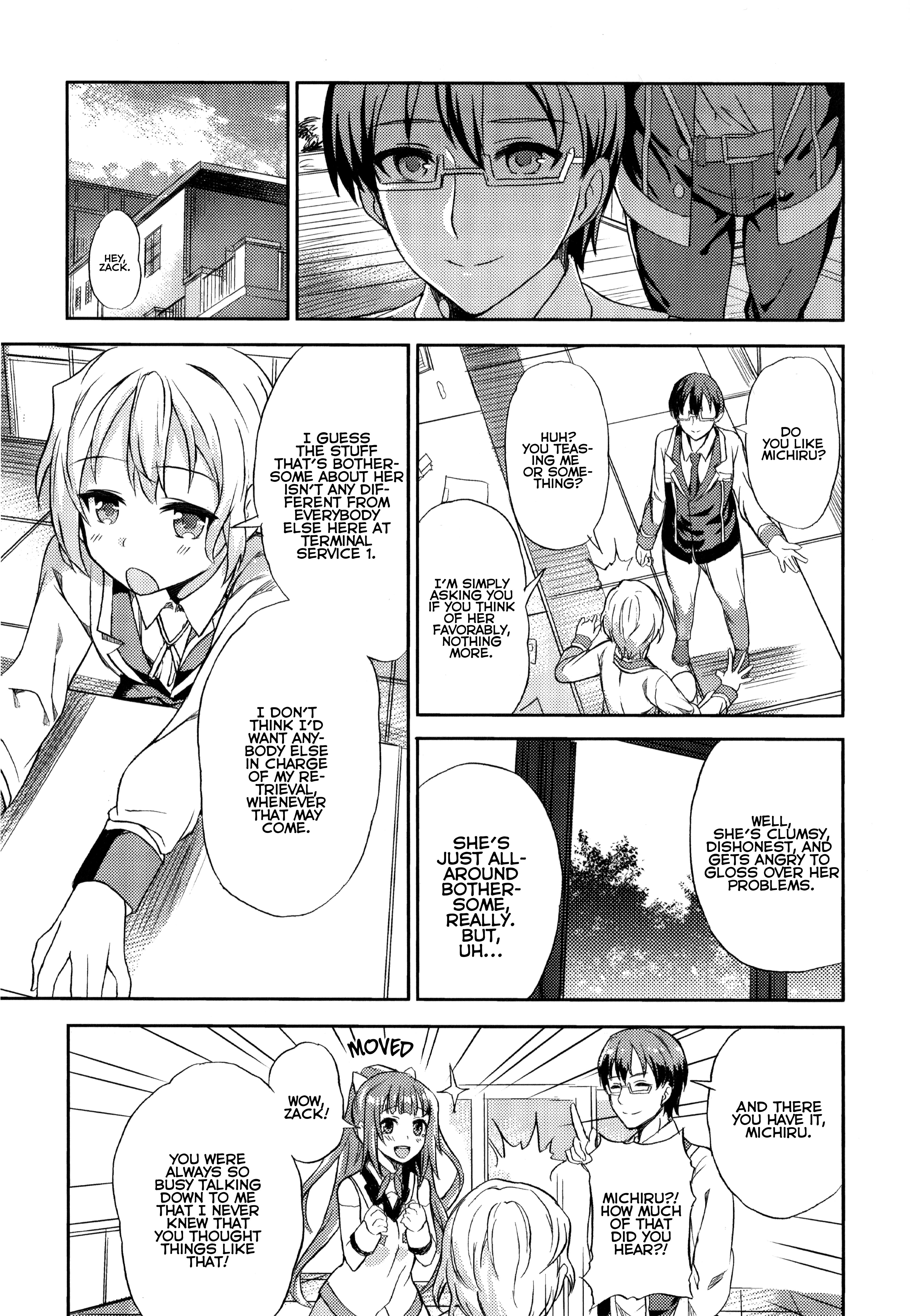 Plastic Memories Mini Comic Anthology - Vol.1 Chapter 2: The Day It Finally Happened