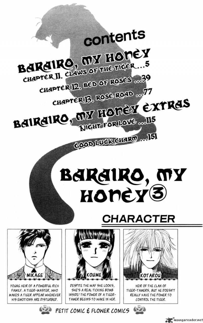 Barairo My Honey - Chapter 11 : Claws Of The Tigers