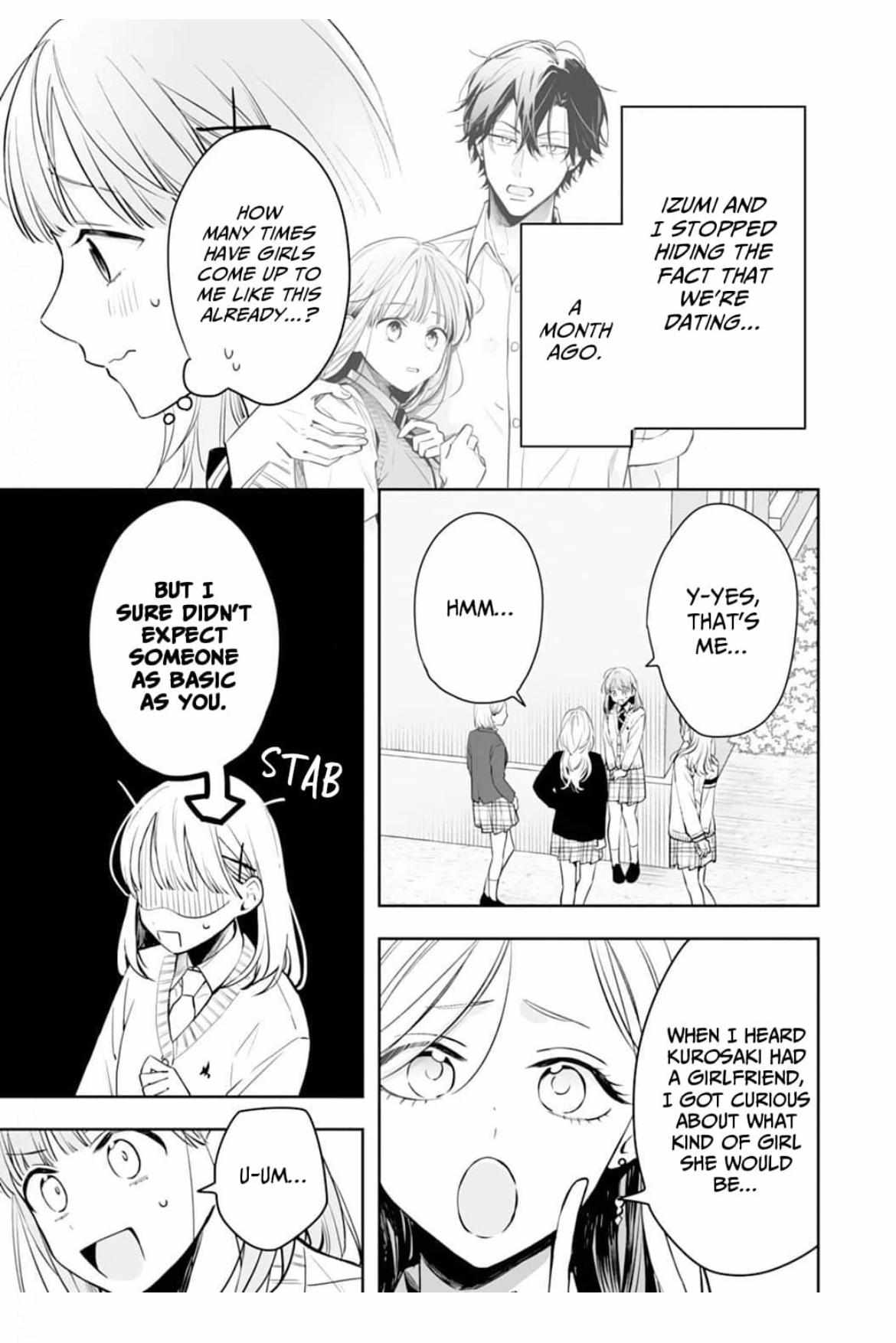 Kurosaki-Kun Wa Dokusen Shitagaru - Hajimete No Koi Wa Ama Sugite - Chapter 17