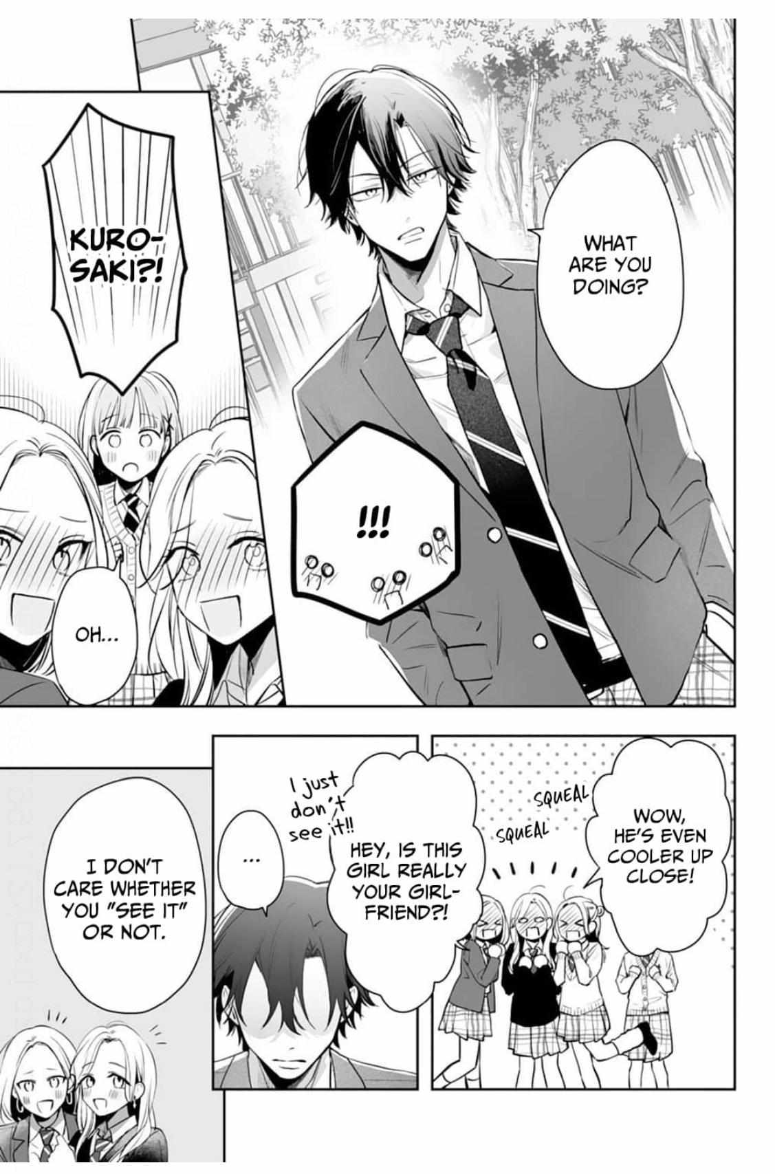 Kurosaki-Kun Wa Dokusen Shitagaru - Hajimete No Koi Wa Ama Sugite - Chapter 17