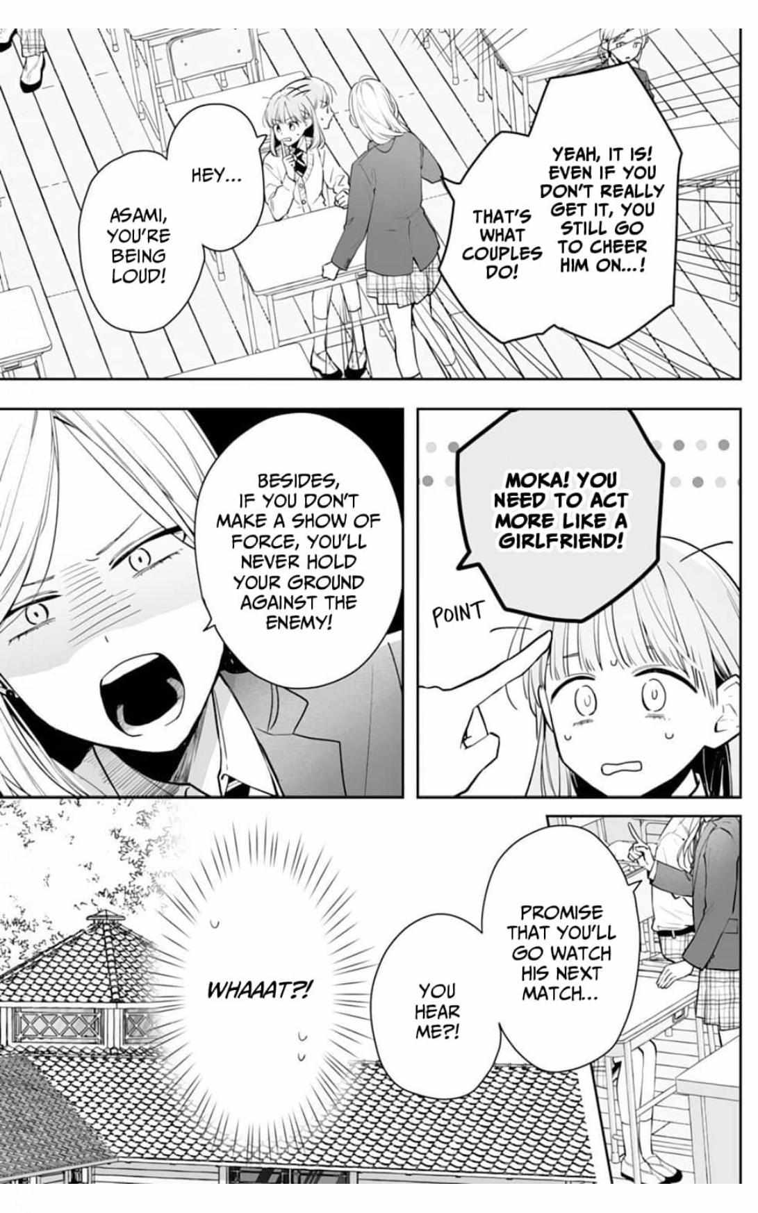 Kurosaki-Kun Wa Dokusen Shitagaru - Hajimete No Koi Wa Ama Sugite - Chapter 17