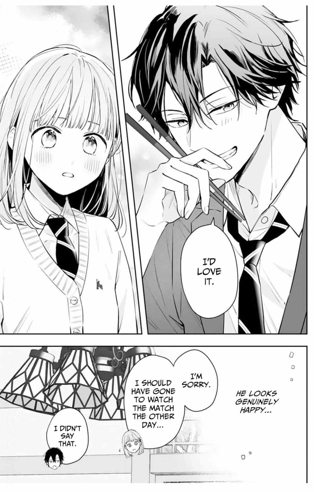 Kurosaki-Kun Wa Dokusen Shitagaru - Hajimete No Koi Wa Ama Sugite - Chapter 17