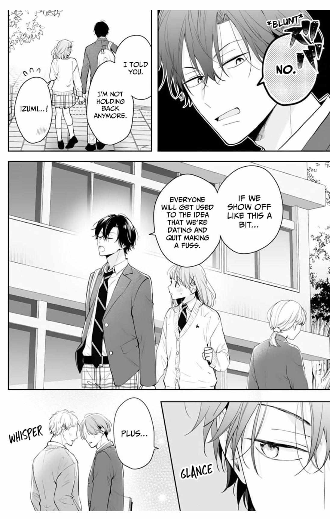 Kurosaki-Kun Wa Dokusen Shitagaru - Hajimete No Koi Wa Ama Sugite - Chapter 17