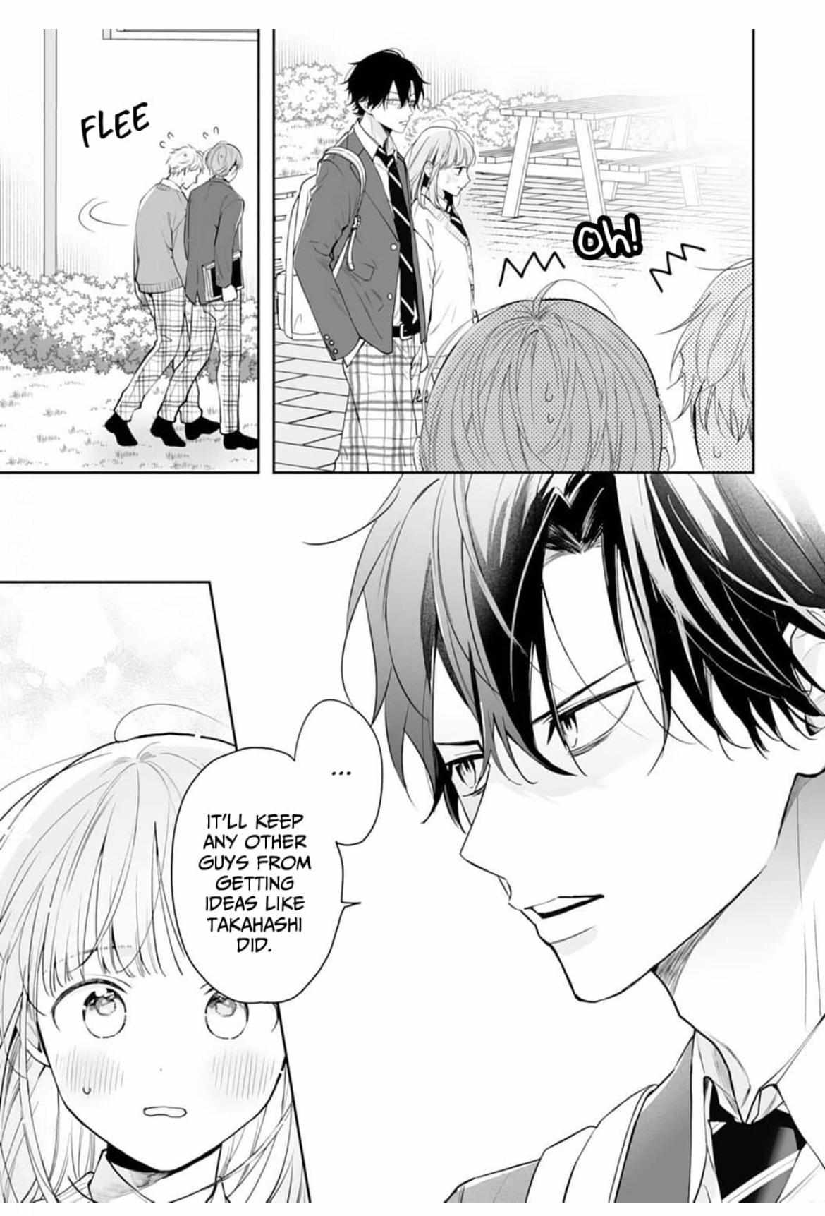 Kurosaki-Kun Wa Dokusen Shitagaru - Hajimete No Koi Wa Ama Sugite - Chapter 17