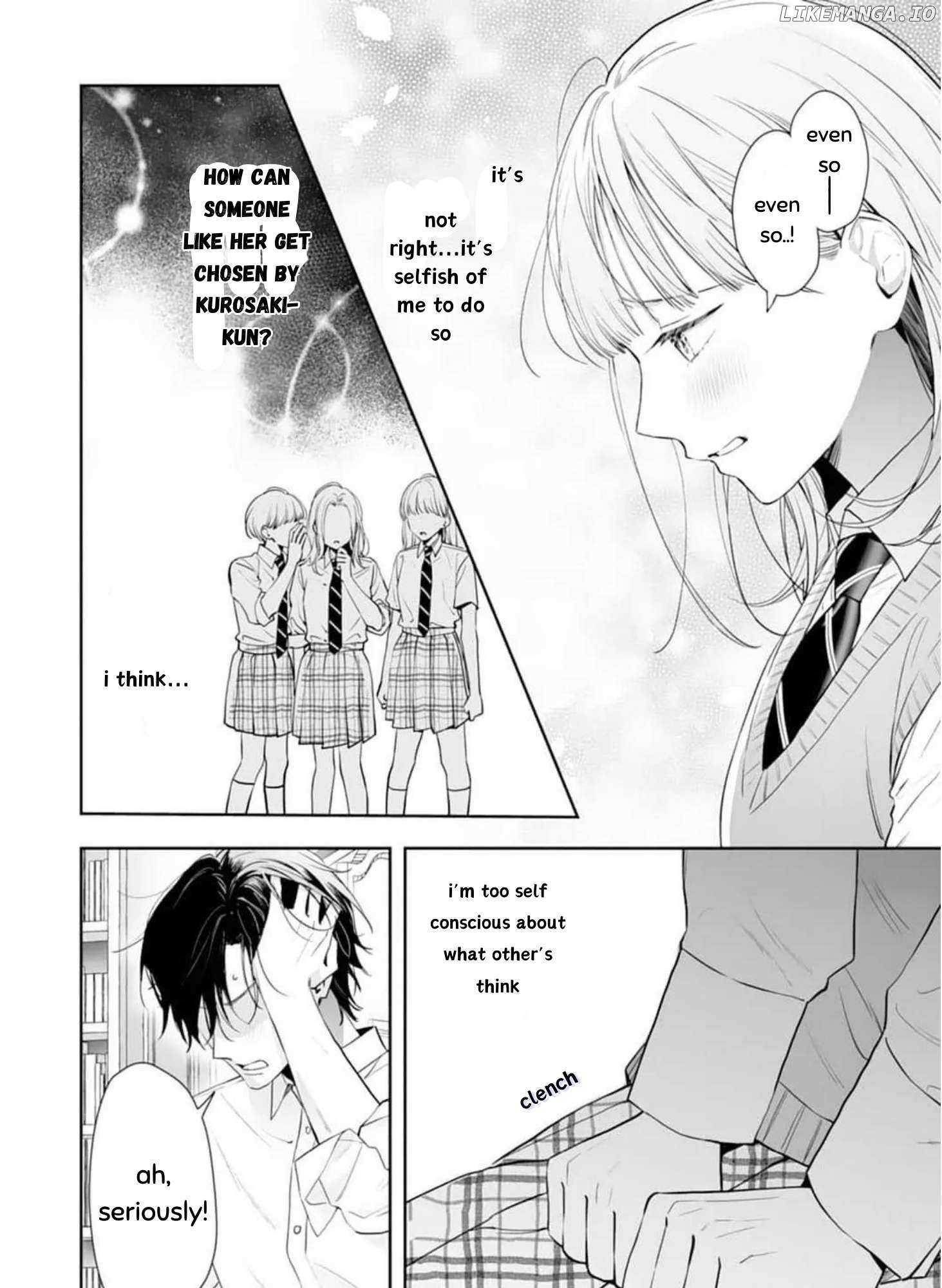 Kurosaki-Kun Wa Dokusen Shitagaru - Hajimete No Koi Wa Ama Sugite - Chapter 8.3